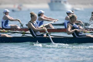 St. Mary's women race in the finals of the Women's Cal Cup final, 2007 San Diego Crew Classic, Mission Bay