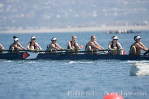 St. Mary's women race in the finals of the Women's Cal Cup final, 2007 San Diego Crew Classic, Mission Bay