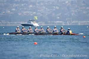 SUNY Buffalo women race in the finals of the Women's Cal Cup final, 2007 San Diego Crew Classic, Mission Bay