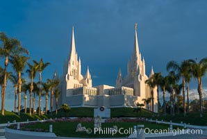 San Diego Mormon Temple, University City, San Diego, La Jolla, California