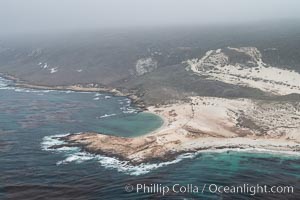 San Miguel Island, aerial photograph