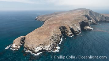 Santa Barbara Island, aerial photograph