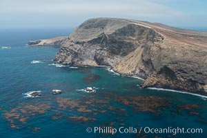 Santa Barbara Island, aerial photograph