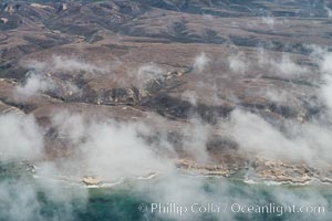 Santa Rosa Island, north side, aerial photo
