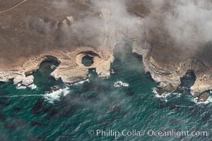 Santa Rosa Island, north side, aerial photo