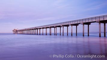 Scripps Pier, sunrise, Scripps Institution of Oceanography, La Jolla, California