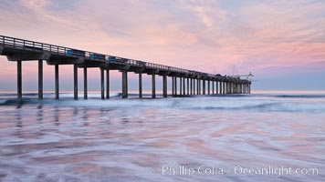 Scripps Pier, sunrise, Scripps Institution of Oceanography, La Jolla, California