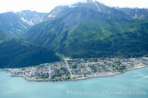 Seward, a port city that lies at the foot of the Kenai Mountains, where the Russian River empties into Resurrection Bay