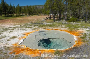 Shield Spring, Upper Geyser Basin, Yellowstone National Park, Wyoming