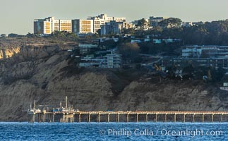 SIO Pier from Point La Jolla