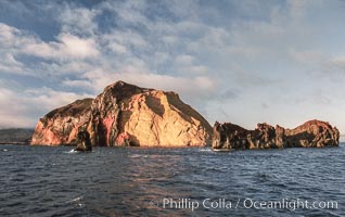 Skip's Rock, Church Rock and Isla Adentro, Guadalupe Island, Mexico, Guadalupe Island (Isla Guadalupe)