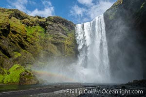 Skogafoss waterfall in Iceland