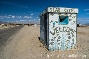 Slab City, Salvation Mountain, Niland, California