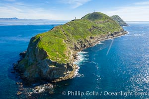 South Coronado Island, aerial photo, Coronado Islands (Islas Coronado)