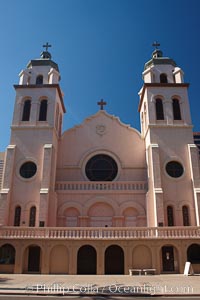 St. Mary's Basilica, in downtown Phoenix adjacent to the Phoenix Convention Center.  The Church of the Immaculate Conception of the Blessed Virgin Mary, founded in 1881, built in 1914, elevated to a minor basilica by Pope John Paul II in 1987