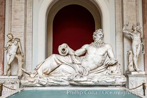 Statuary, Vatican Museum, Vatican City, Rome, Italy