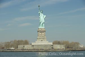 The Statue of Liberty, New York Harbor, Statue of Liberty National Monument, New York City