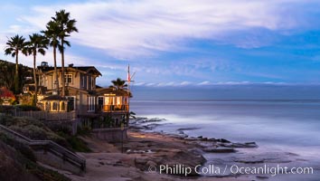 Sunrise Clouds and Surf, Hospital Point, La Jolla