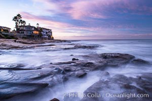 Sunrise Clouds and Surf, Hospital Point, La Jolla