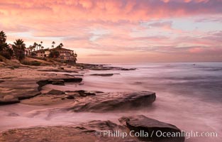 Sunrise Clouds and Surf, Hospital Point, La Jolla