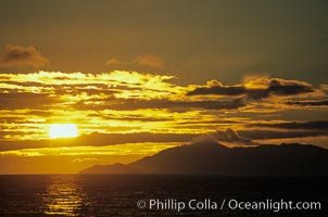 Sunset, Sea of Cortez, La Paz, Baja California, Mexico