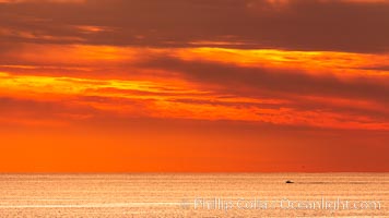 Sunset Clouds over the Pacific Ocean, Del Mar