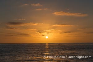 Sunset crossing to Ensenada, Guadalupe Island (Isla Guadalupe)