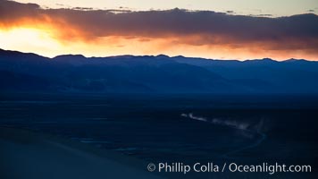 Sunset in the Eureka Valley, Death Valley National Park, California