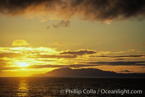 Sunset, Sea of Cortez, La Paz, Baja California, Mexico