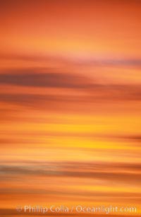 Clouds and sunlight, La Jolla, California