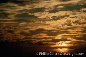 Clouds and sunlight