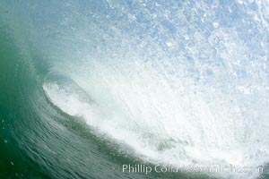 Breaking wave, tube, hollow barrel, morning surf