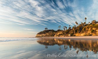 Swami's Beach at dusk, Encinitas