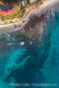 Swamis Reef viewed from above, Encinitas, California