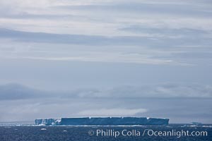 Tabular iceberg in the Antarctic Sound