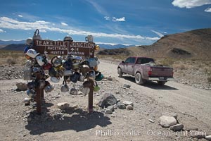 Teakettle Junction, on the notorious road to the Racetrack Playa.