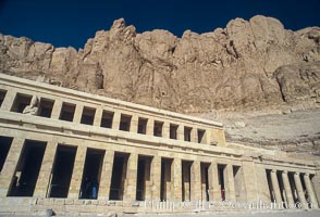 Temple of Hatshepsut. Luxor, Egypt, natural history stock photograph, photo id 02588