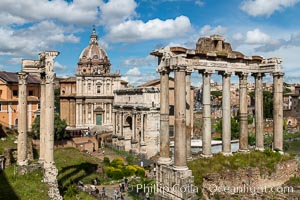 Temple of Saturn and the Roman Forum, Rome