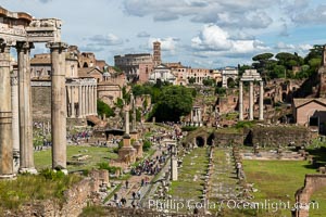 Temple of Saturn and the Roman Forum, Rome