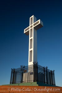 The Mount Soledad Cross, a landmark in La Jolla, California. The Mount Soledad Cross is a 29-foot-tall cross erected in 1954