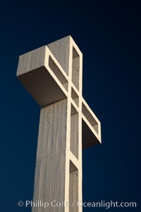 The Mount Soledad Cross, a landmark in La Jolla, California. The Mount Soledad Cross is a 29-foot-tall cross erected in 1954