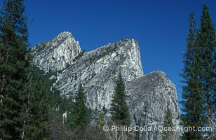Three Brothers, Yosemite Valley, Yosemite National Park, California