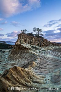 Torrey Pines storm clouds at sunset, Torrey Pines State Reserve, San Diego, California