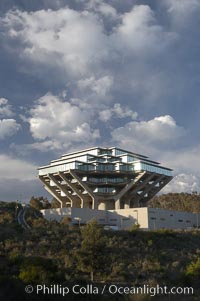 UCSD Library (Geisel Library, UCSD Central Library), University of California, San Diego, La Jolla