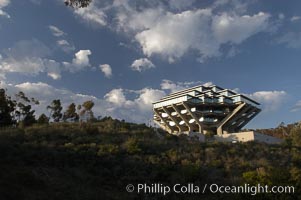 UCSD Library (Geisel Library, UCSD Central Library), University of California, San Diego, La Jolla