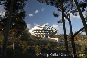 UCSD Library (Geisel Library, UCSD Central Library), University of California, San Diego, La Jolla