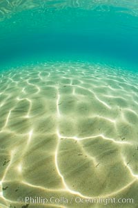 Underwater Light and Sand, Lake Tahoe, Nevada