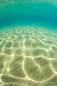 Underwater Light and Sand, Lake Tahoe, Nevada