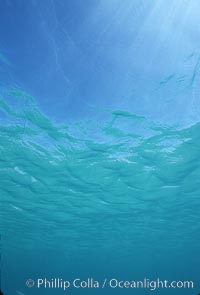 Water and light, Sea of Cortez, La Paz, Baja California, Mexico