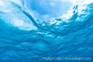 Sunlight and clouds are visible through the clear ocean waters of the Northern Bahamas